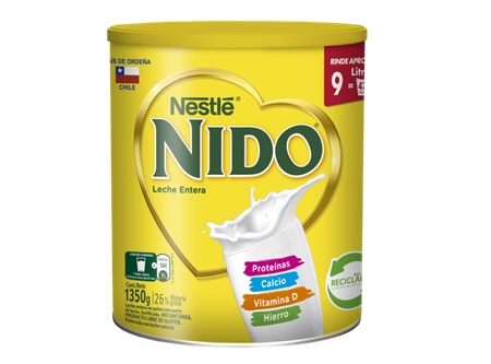 LECHE EN POLVO 1350 GR NIDO TARRO INST. 26% MG