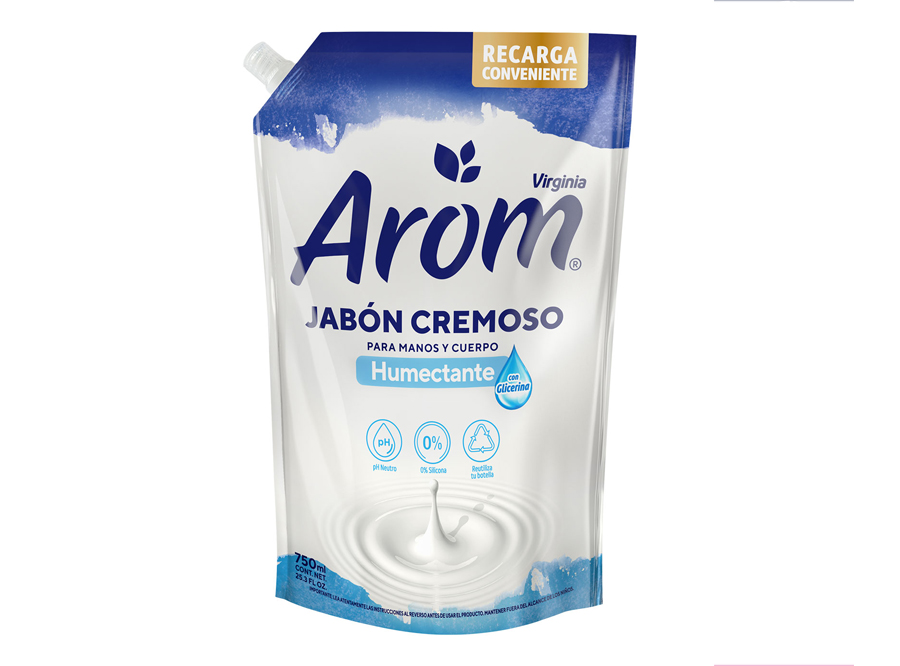  JABON LIQ. 750 ML. CREMA HUMECTANTE AROM DOYPACK 