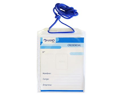 PORTACREDENCIAL COLGANTE VERTICAL 10.5 X 8.5