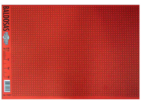  FORRO P/MAQUETA X 25 UN PROARTE BALDOSA ROJO 