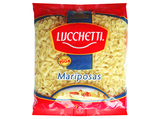  PASTA FIDEO 250 GR MARIPOSAS LUCCHETTI 