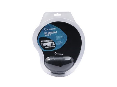  MOUSE / PAD CON APOYA MU�ECA NEGRO GEL TECMASTER 