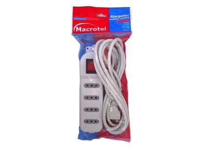 ALARGADOR ELECTR. 3 MTS 4 POSIC MACROTEL SWITCH B