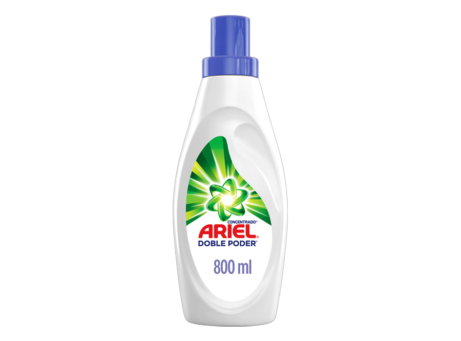 DETERGENTE LIQ. 800 ML ARIEL DOBLE PODER 