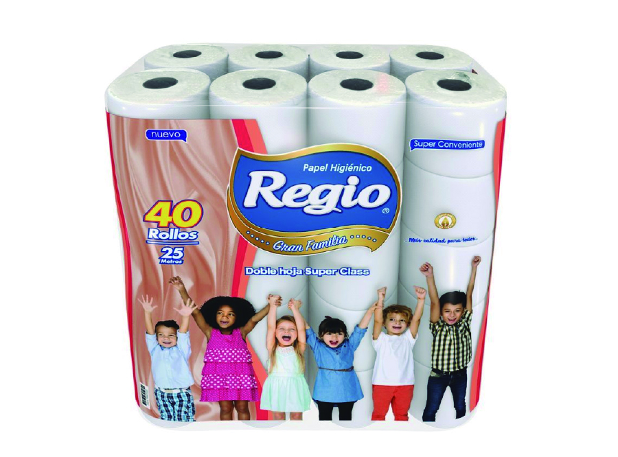  PAPEL HIG. 40 ROLLOS 25 MT GRAN FAMILIA REGIO 
