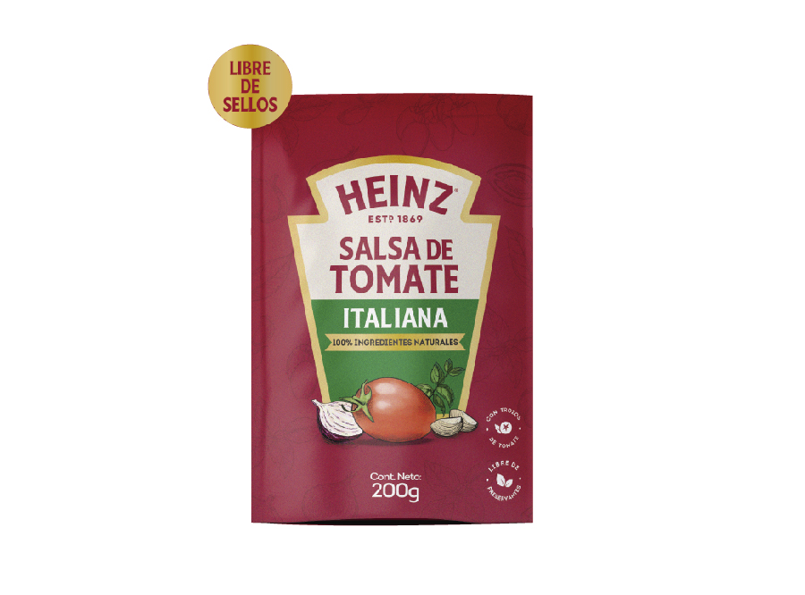  SALSA TOMATE 200 GR ITALIANA HEINZ 