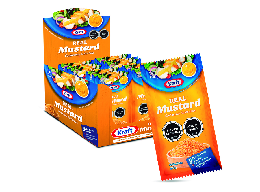  MOSTAZA 90 GR SACHET DP X 18 UN KRAFT 