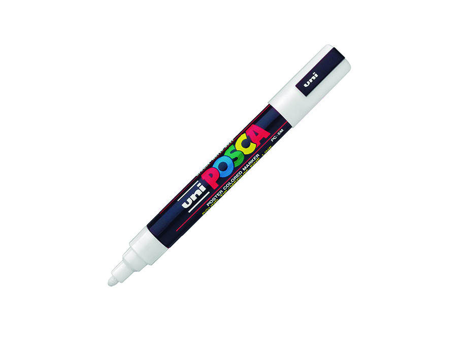  MARCADOR ACRILICO POSCA 5M BLANCO 