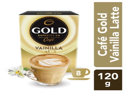  CAFE 15G X 8 UN GOLD LATTE VAINILLA INST SACHET 