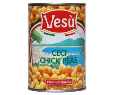 GARBANZOS CONSERVA VESU 400GR