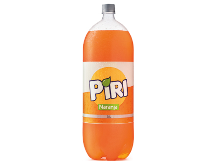  BEBIDA DESECH. 3 LT PIRI NARANJA DP X 6 UN 