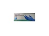  GUANTES EXAM. VINILO T-S CX100 S/P AZUL ADICARE 