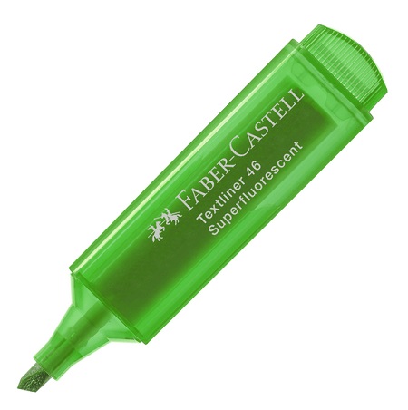  DESTACADOR VERDE TEXTLINER 46 SF FABER CASTELL 