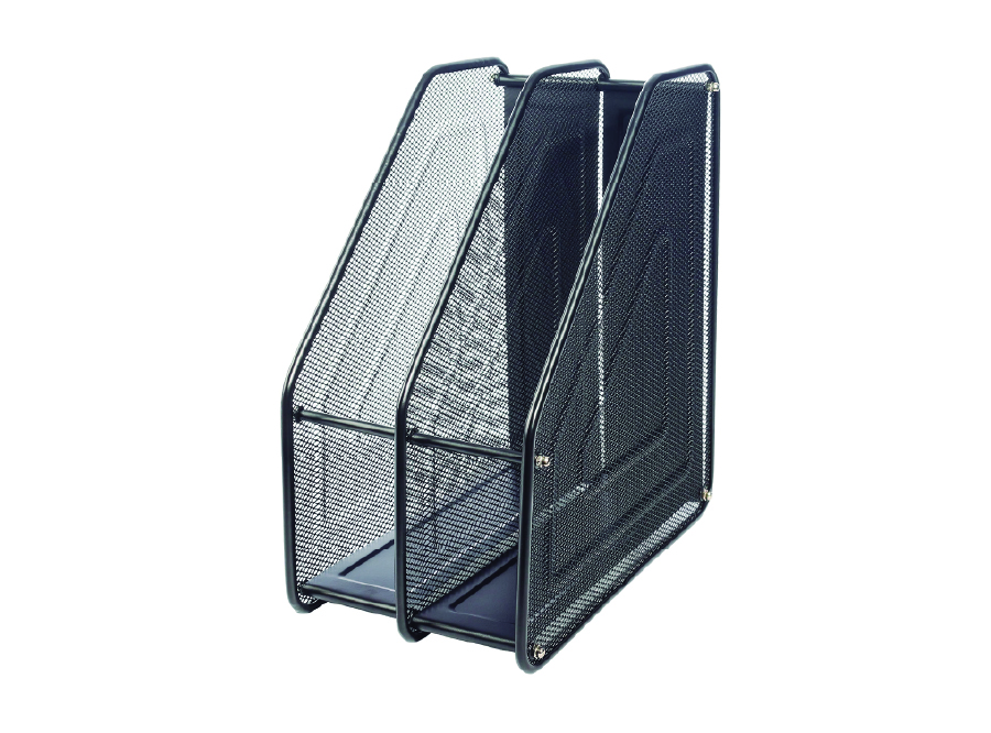 REVISTERO OFICIO DOBLE REJILLA NEGRO OFFIONE