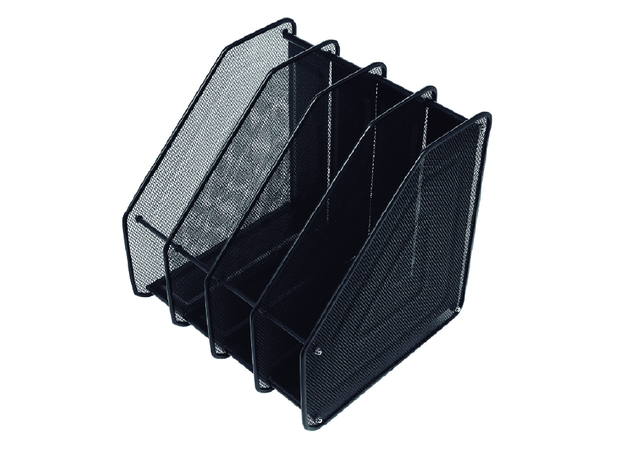 REVISTERO OFICIO CUADRUPLE REJILLA NEGRA OFFIONE