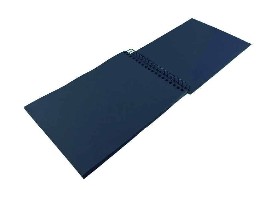  CROQUERA 16 X 21CM ESPIRAL 80 HJ NEGRAS TORRE 