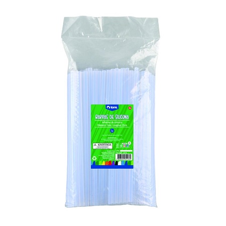  SILICONA BARRA 7MM X 25CM 1KG TORRE 