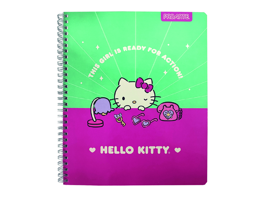  CUADERNO UNIV. E/D 100 HJ M7 PROARTE HELLO KITTY 