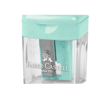  SACAPUNTA PLAST. C/DEP MINI BOX COL. PASTELES FABE 