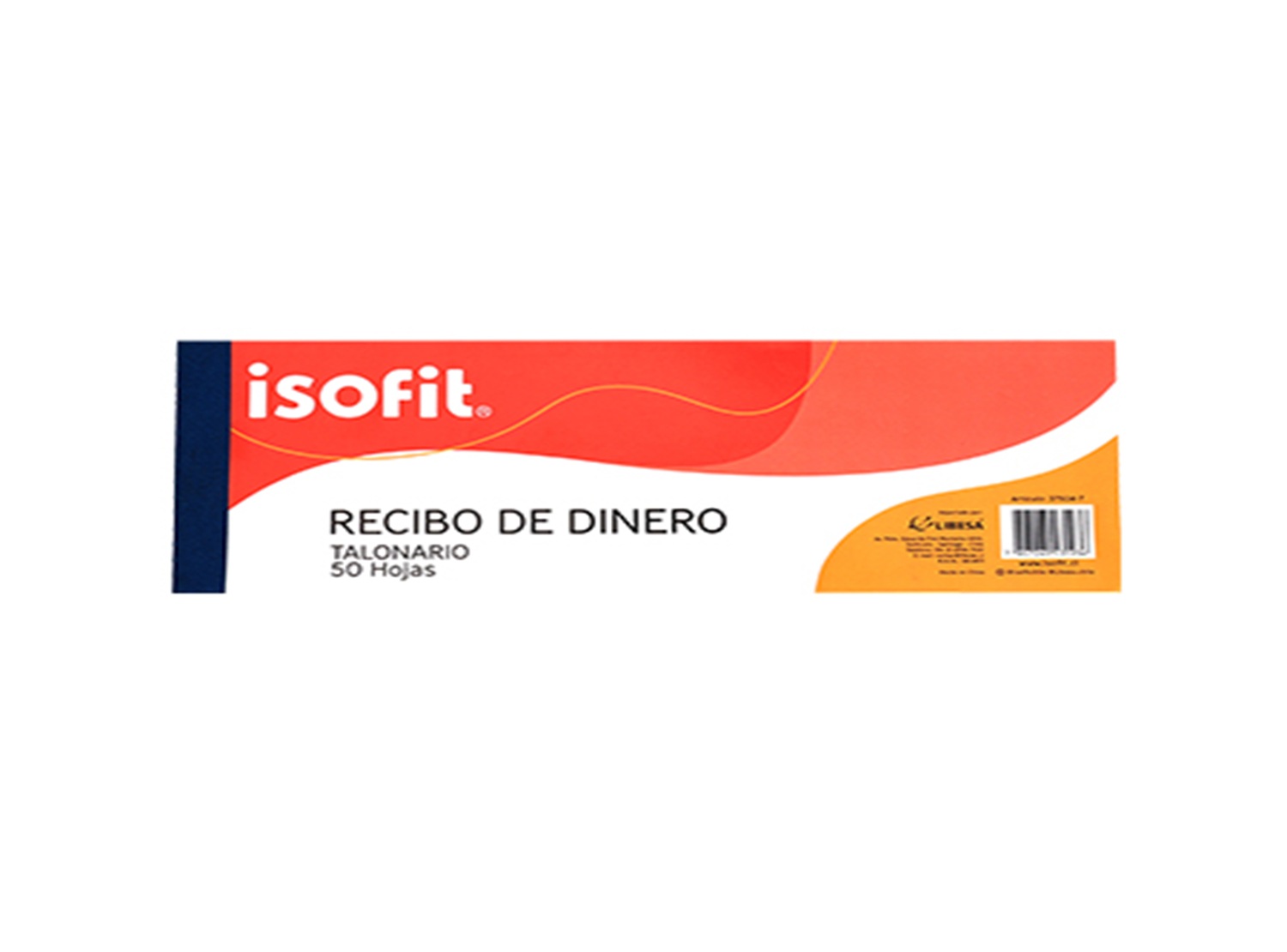  FORMULARIO RECIBO DE DINERO 50 HJ. ISOFIT 