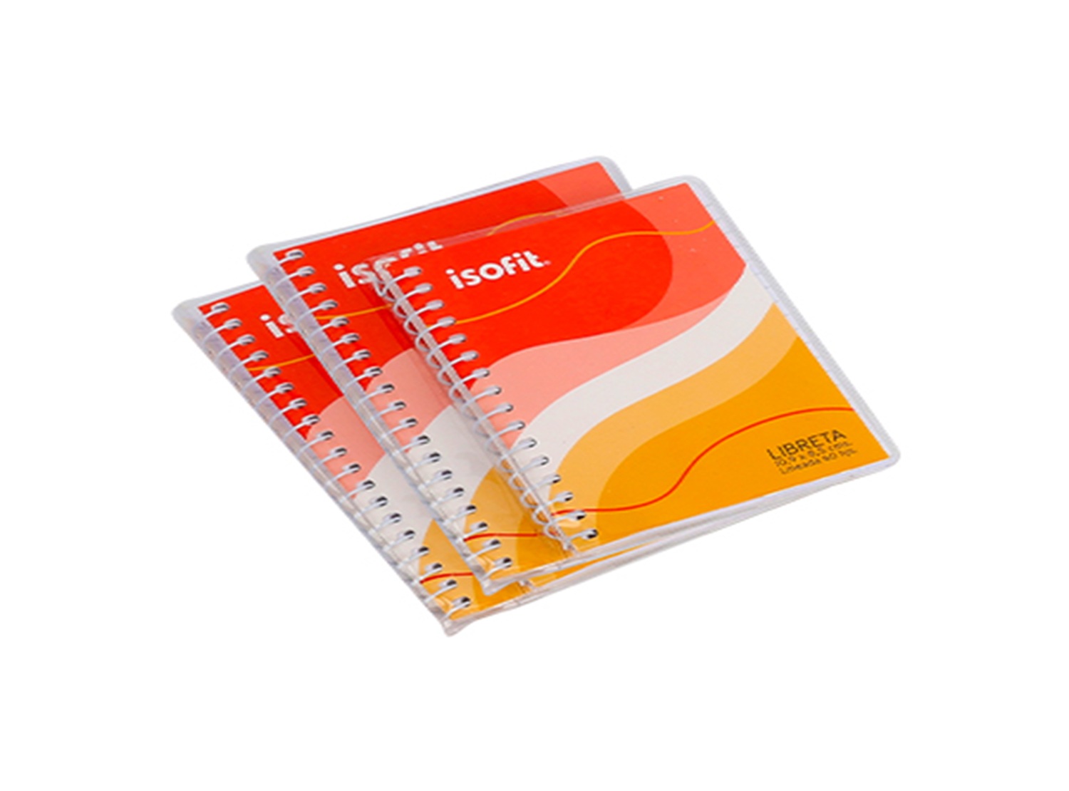  LIBRETA LINEADA PLASTIF. N.1 ISOFIT 