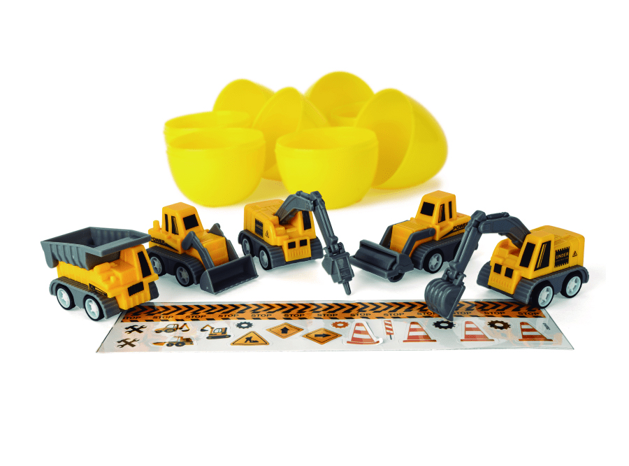 HUEVO SORPRESA CAMIONES LETS BUILT X 24 UND WERO