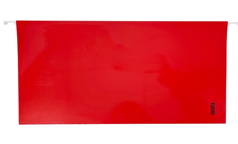 CARPETA COLGANTE TERMOLAMINADA ISOFIT ROJA 