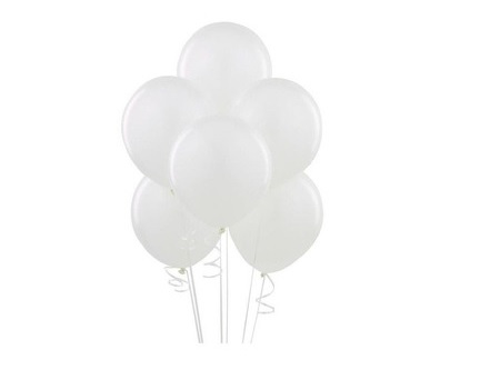 GLOBOS N. 9 LISO X 25 UN BLANCO KIKO