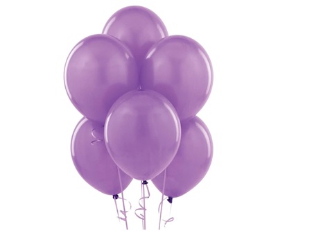 GLOBOS N.9 LISO X 25 UN LILA KIKO