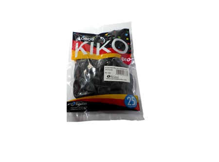 GLOBOS N. 9 LISO X 25 UN NEGRO KIKO