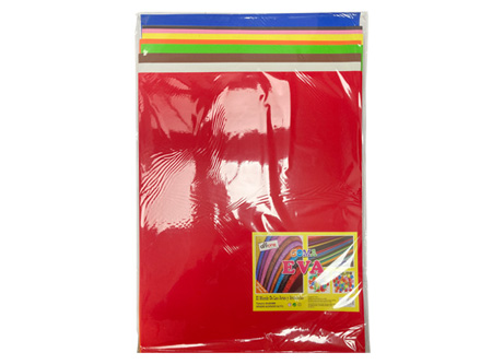  GOMA EVA 40X60 X 10 PLIEGOS COLORES SURTIDOS OFFIO 