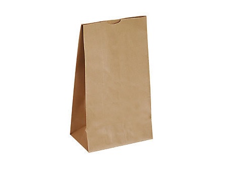 BOLSA PAPEL KRAF 4 KL. DP X 500 UN