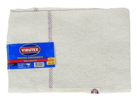 TRAPERO DOBLE C/OJAL 40 X 50 VIRUTEX CONVENIENTE