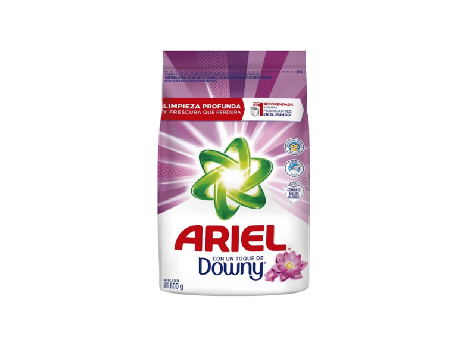  DETERGENTE POLVO 700 GR ARIEL C/DOWNY 
