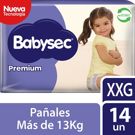  PANAL BABYSEC PREMIUM X 14 UN XXG 