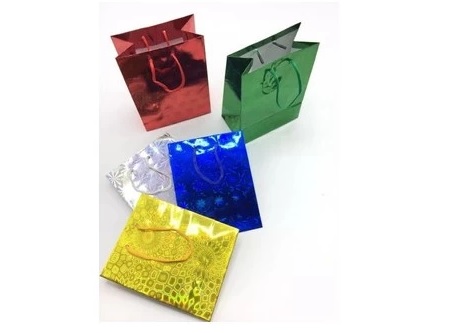 BOLSA REGALO BRILLANTE 38X29CM DPX12