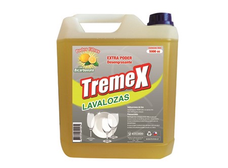  LAVALOZA LIQ 5 LT TREMEX LIMON AMARI.C/BICARBONA 