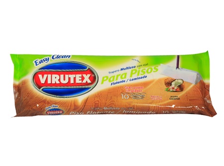 TRAPERO HUMED/DESCH. PQ X 10 UN P.FLOTANTE VIRUTEX