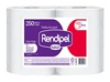  TOALLA PAPEL 2 ROLLOS 250 MTS H/S RENDIPEL MAX 