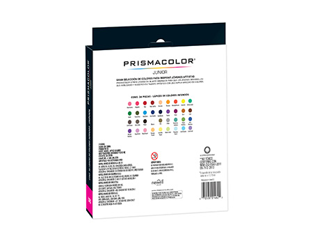  LAPIZ COLOR 36UN. JUNIOR PRISMACOLOR 