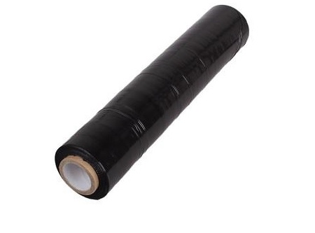 PLASTICO PALETIZ. 50CMX163MT APROX 1.5-1.6KG NEGRO