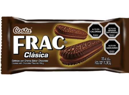 GALLETA COSTA FRAC CHOCOLATE 130 GR.