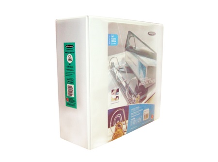  ARCHIVADOR CARTA C/PRES.BLANCO 3 AROS 4.0 WILSONJO 