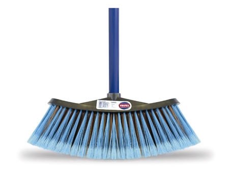  ESCOBILLON VIRUTEX C/MANGO ECONOMICO AZUL 