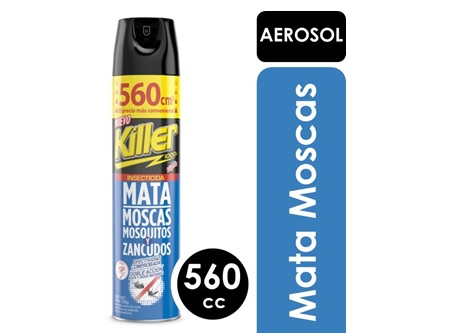 INSECTICIDA A/SOL 560CC KILLER MOSCAS Y ZANCUDOS