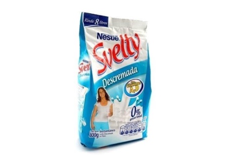 LECHE EN POLVO 800 GR SVELTY DESCR. SOFTPACK