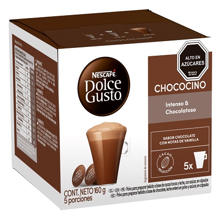  CAPSULA D/GUSTO CHOCOCINO 10 UN 160 GR NESCAFE 