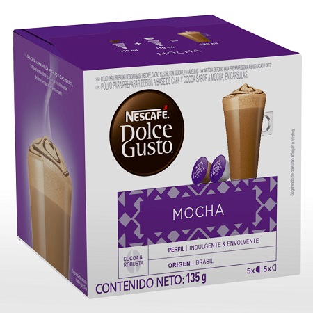  CAPSULA D/GUSTO MOCHA 10 UN 135 GR NESCAFE 
