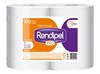  TOALLA PAPEL 2 ROLLOS 190 MT  H/S RENDIPEL PRO 