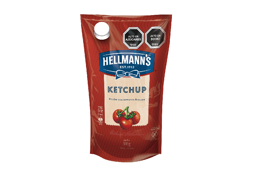  KETCHUP 500 GR DOYPACK HELLMANNS 